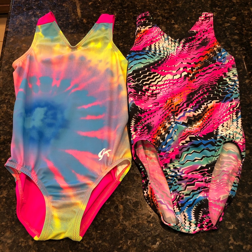 Girls GK Leotards YM Lot